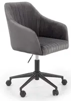 HALMAR Designové křeslo FRESCO šedé