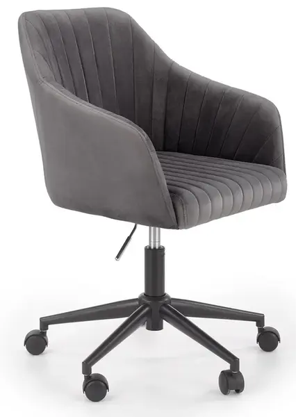 HALMAR Designové křeslo FRESCO šedé