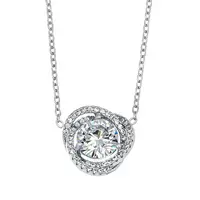 CRYSTalp Elegantní dámský náhrdelník s krystaly Ray 32334.R