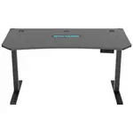 Xora HERNÍ STŮL, černá, 140/70/74-120 cm