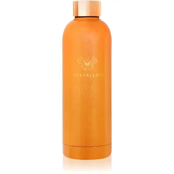 Crystallove Thermal Water Bottle fľaša na vodu Peach Fuzz 500 ml
