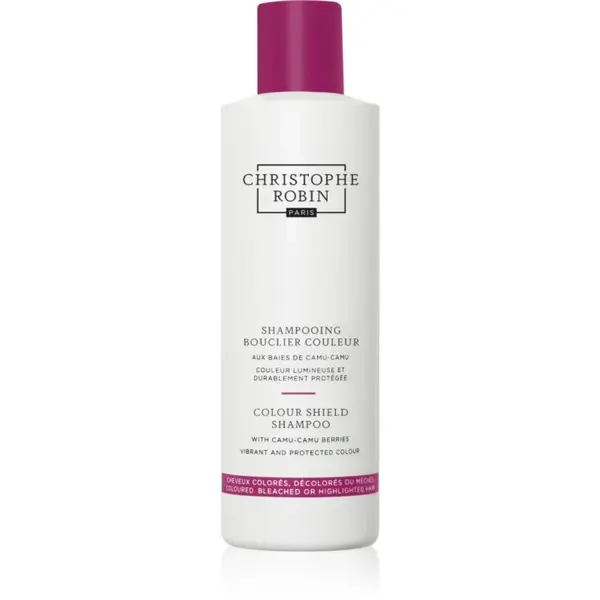 Christophe Robin Color Shield Shampoo with Camu-Camu Berries vyživujúci šampón pre farbené a melírované vlasy 250 ml