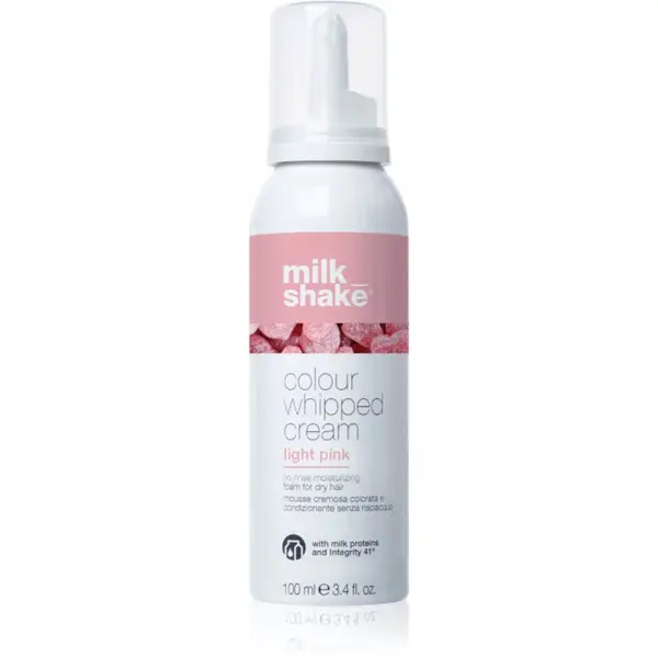 milk_shake® Colour Whipped Cream tónovacia pena pre všetky typy vlasov Light Pink 100 ml