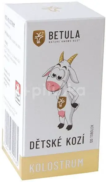 BETULA Kozie kolostrum detské 120 tobolek