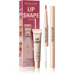 Revolution Lip Shape Kit sada na pery odtieň Rose Pink 1 ks