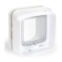 Dvířka SureFlap DualScan s mikročipem pro kočky - Bílá