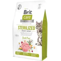 Brit Care Cat Grain-Free Sterilized Immunity Support 2 kg | Granule pre mačky