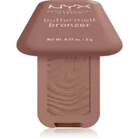NYX Professional Makeup Buttermelt Bronzer bronzer odtieň 02 All Buttad Up 5 g