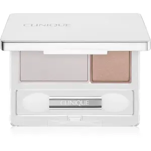 Clinique All About Shadow™ Duo duo očné tiene odtieň Seashell Pink/Fawn Satin 1.7 g