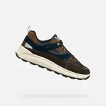 Dark brown men's sneakers Geox Spherica 4X4 B ABX - Men's