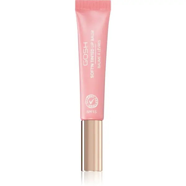 GOSH COPENHAGEN Soft`n Tinted tónujúci balzam na pery SPF 15 odtieň 001 Nude 8 ml