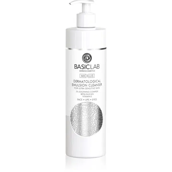 BasicLab Dermocosmetics Micellis jemná čistiaca emulzia pre veľmi citlivú pleť 300 ml