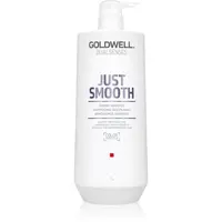 Goldwell Dualsenses Just Smooth uhladzujúci šampón pre nepoddajné vlasy 1000 ml
