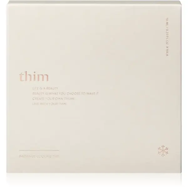 thim Radiance Cooling Pad tonizačné vankúšiky s chladivým účinkom 10 ks