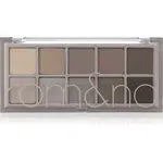 rom&nd Better Than Palette paletka očných tieňov pre dokonalý vzhľad odtieň 04 Dusty Fog Garden 7.5 g