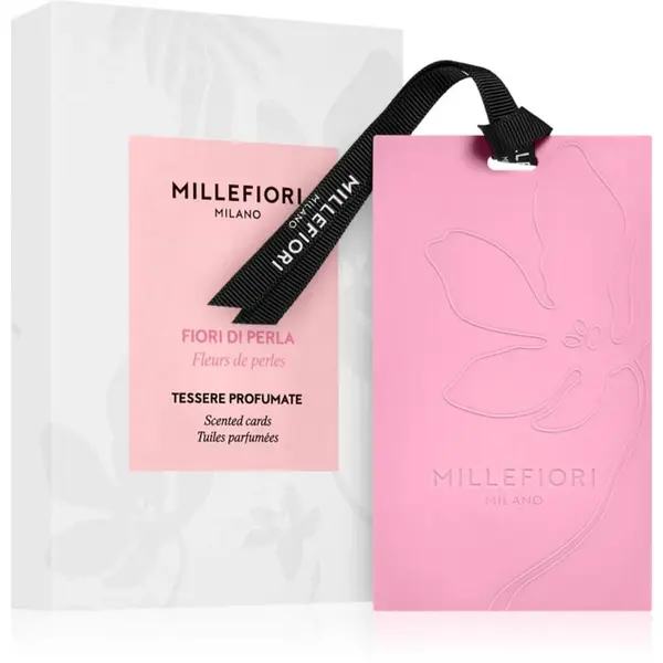 Millefiori Milano Laundry Fiori Di Perla vonná karta 3 ks