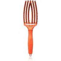 Olivia Garden Fingerbrush Boar & Nylon kefa na vlasy so štetinami z nylonu a diviaka Dolce Vita Orange Spritz 1 ks