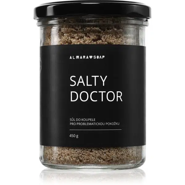 Almara Soap Bath relaxačná soľ do kúpeľa s vôňou Salty Doctor 450 g
