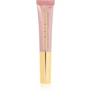 bellaoggi Magic Glow Wand krémový rozjasňovač na tvár a dekolt odtieň Enchanting pink 11 ml