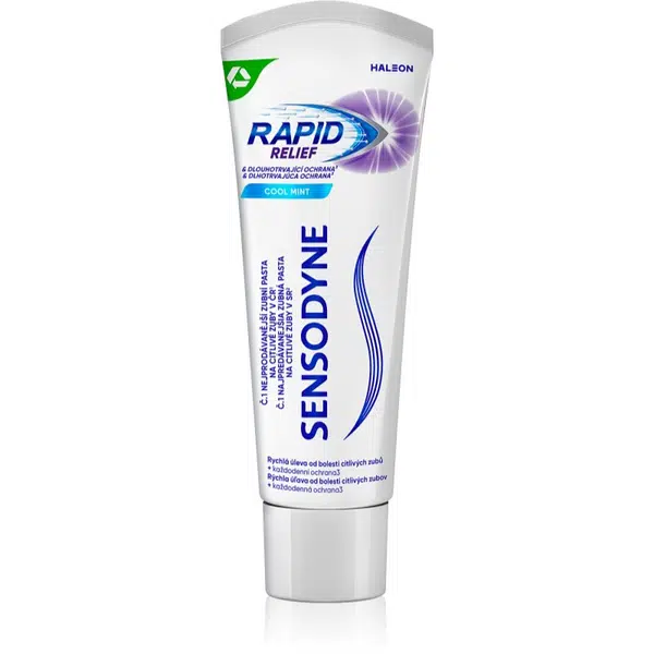Sensodyne Rapid zubná pasta s fluoridom pre citlivé zuby 75 ml