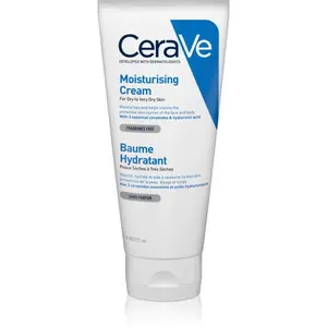 CeraVe Moisturizers hydratačný krém na tvár a telo pre suchú až veľmi suchú pokožku 177 ml
