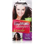 Delia Cosmetics Cameleo Coloring Shampoo tónovací šampón na vlasy odtieň 6.3 Hazel Mocha 40 ml