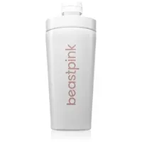 BeastPink Steel športový šejker farba White 650 ml