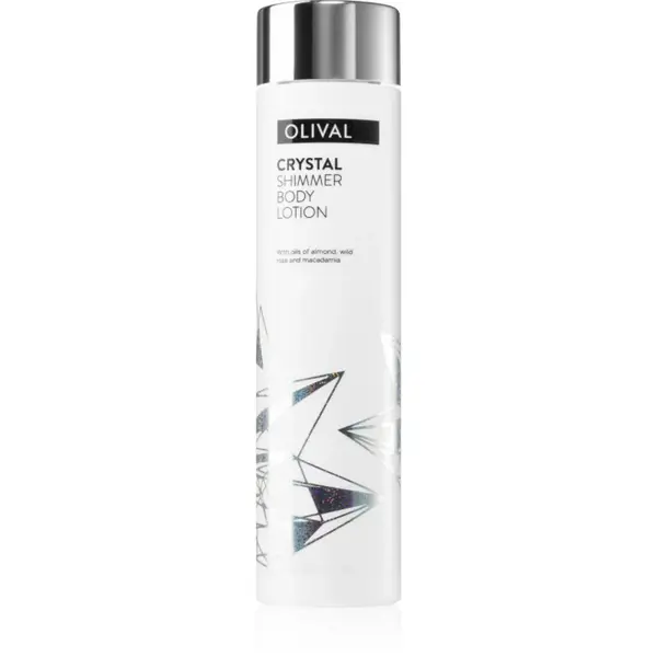 Olival Crystal Shimmer hydratačné telové mlieko s trblietkami 200 ml
