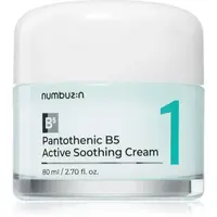 Numbuzin No. 1 Pantothenic B5 Active Soothing Cream upokojujúci pleťový krém s hydratačným účinkom 80 ml