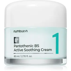 Numbuzin No. 1 Pantothenic B5 Active Soothing Cream upokojujúci pleťový krém s hydratačným účinkom 80 ml