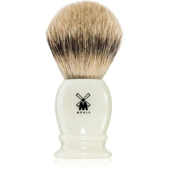 Mühle CLASSIC Silvertip Badger Faux Ivory štetec na holenie z jazvečej srsti Medium 1 ks