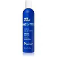 milk_shake® Cold Brunette Shampoo šampón neutralizujúci žlté tóny pre hnedé odtiene vlasov 300 ml