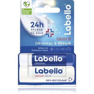 Labello Original & Repair obnovujúci hydratačný balzam na pery 2x4.8 g
