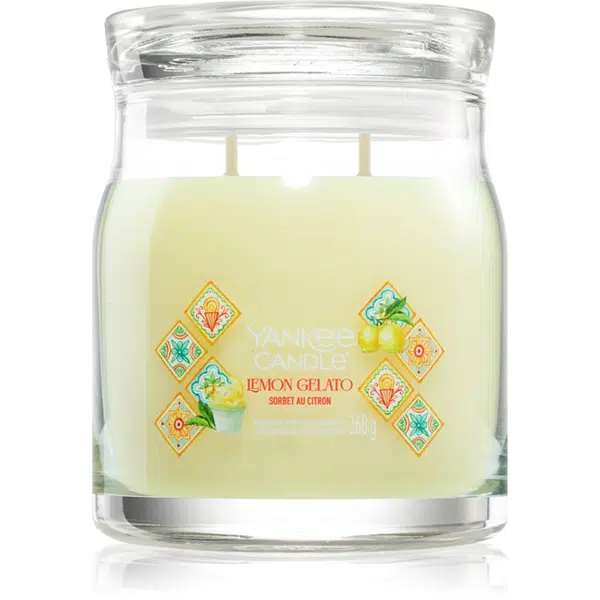 Yankee Candle Lemon Gelato vonná sviečka 368 g