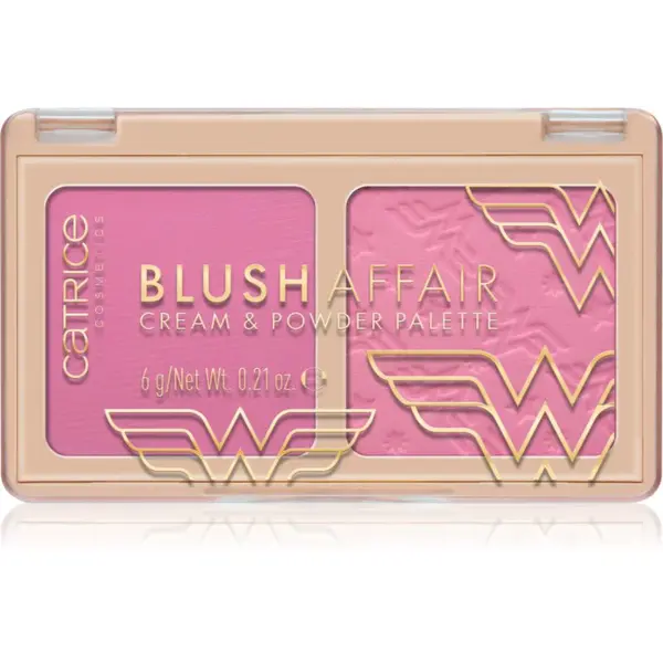 Catrice Wonder Woman duo lícenka odtieň 010 Champion for all 6 g