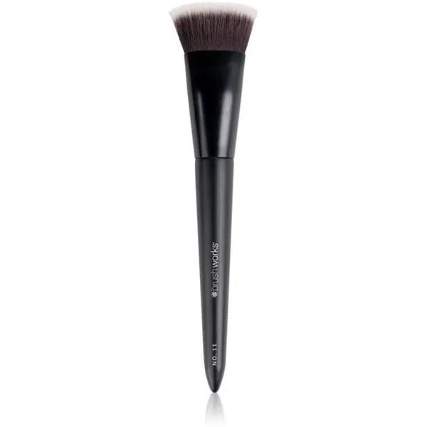 Brushworks Flat Top Contour Brush štetec na kontúrovanie typ NO. 11 1 ks
