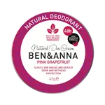 BEN & ANNA Ružový grapefruit metal deocreme 45 g