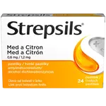STREPSILS Med a Citrón 24 pastiliek
