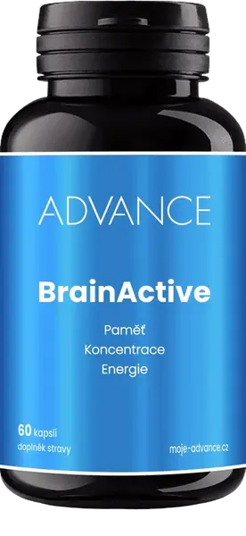 ADVANCE BrainActive - pamäť, koncentrácia, energia 60 kapsúl
