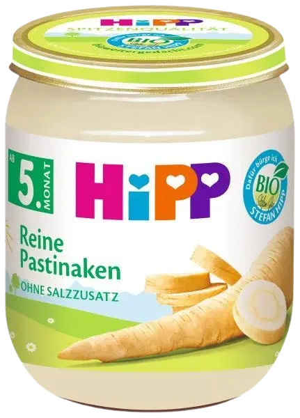 HIPP BIO Prvé Paštrnák, od uk. 4.-6. mesiaca, 125 g