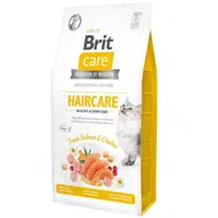 Brit Care Cat Grain-Free Haircare Healthy & Shiny Coat 7 kg | Granule pre mačky