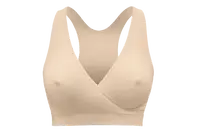 MEDELA Nočná tehotenská a dojčiaca podprsenka Keep Cool, béžová L