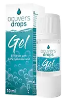OCUVERS drops Gel - očné kvapky na báze hyaluronátu sodného 0,3%, 10 ml