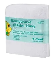 T-TOMI Kúpacie žinky Biela 4 ks