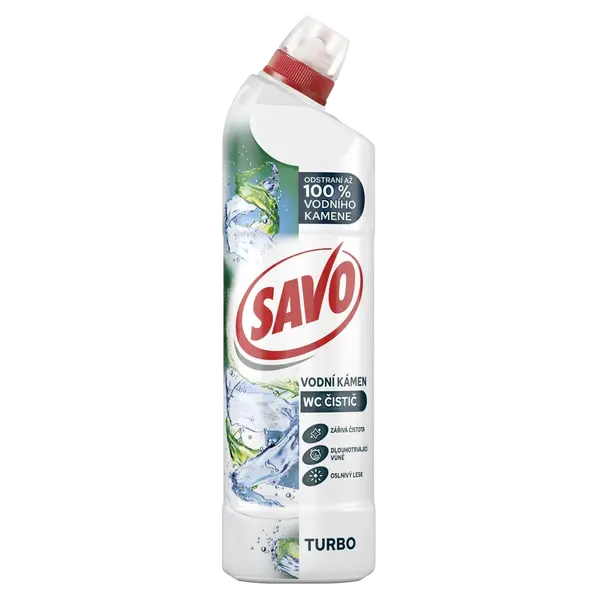 SAVO Turbo WC gel na vodný kameň 700 ml