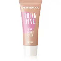 Dermacol Think Pink rozjasňujúci tónovací krém odtieň 02 Medium 30 ml