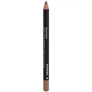 Korres Cedar Wood dlhotrvajúca ceruzka na obočie odtieň 03 Light Shade 1.29 g