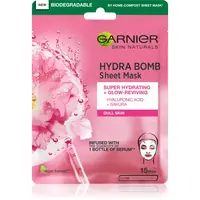 Garnier Textil Masks Hydra Bomb plátenná maska s rozjasňujúcim účinkom 28 g
