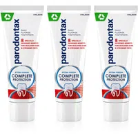 Parodontax Complete Protection Extra Fresh zubná pasta s fluoridom pre zdravé zuby a ďasná 3x75 ml