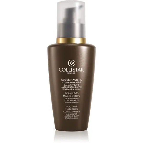 Collistar Magic Drops Body-Legs Self-Tanning Concentrate samoopaľovacia emulzia na telo a nohy 125 ml